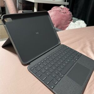Logitech Black and Gray Tablet Keyboard